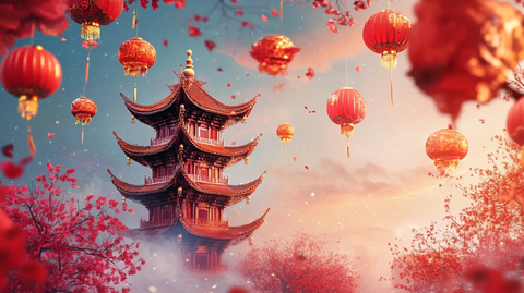 喜庆氛围渲染