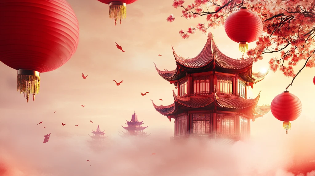 港澳台元旦背景