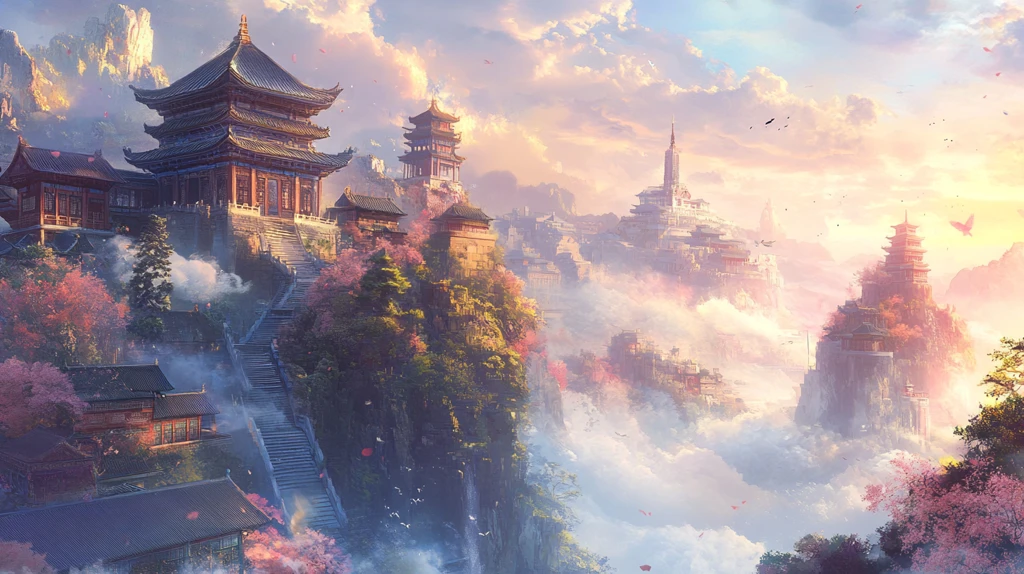 古风仙境天上宫阙