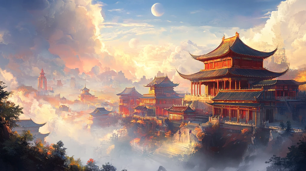 古风仙境天上宫阙