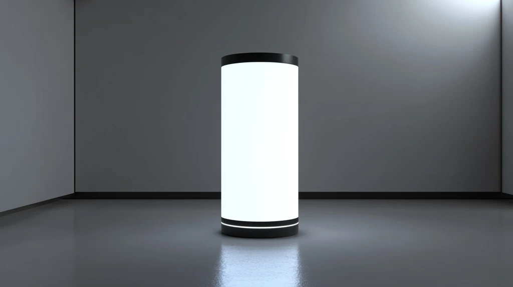 圆柱灯箱