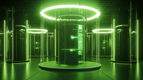 赛博朋克风格迎宾区