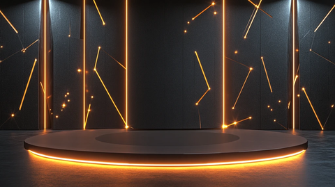 圆形科技舞台