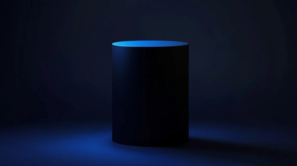 圆柱体静物展台