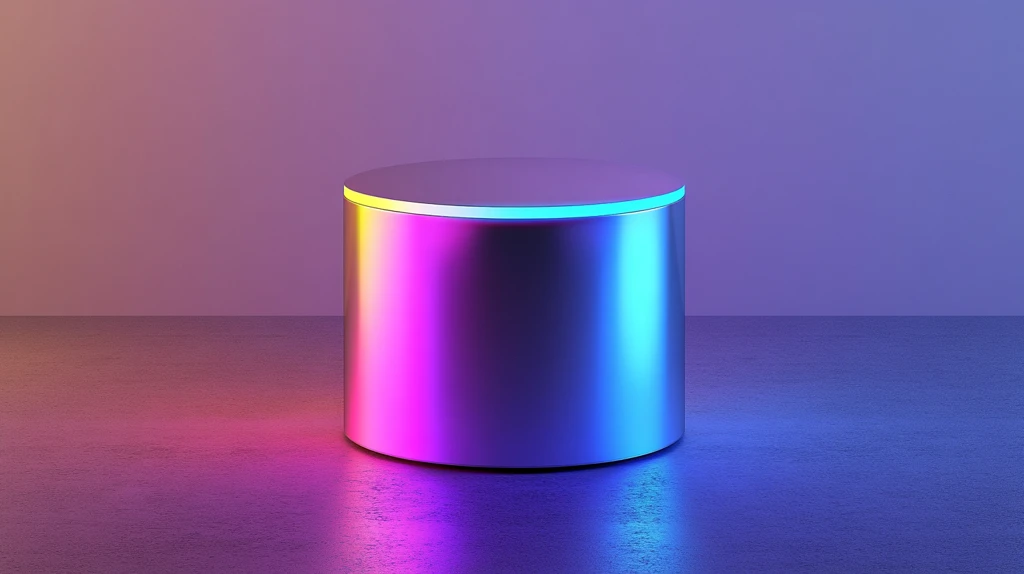 炫彩渐变展台背景