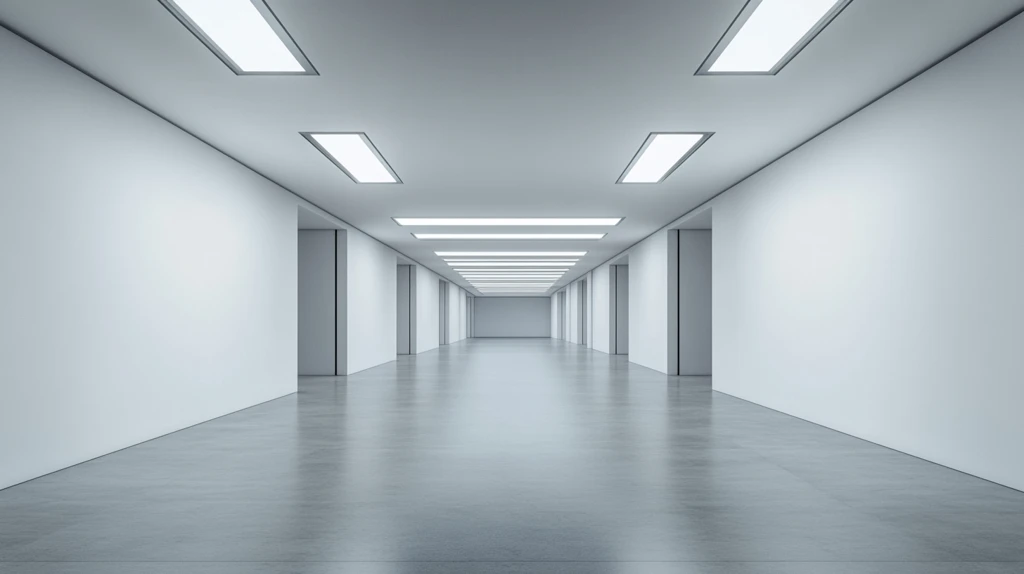 大型通道走廊背景