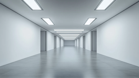 大型通道走廊背景