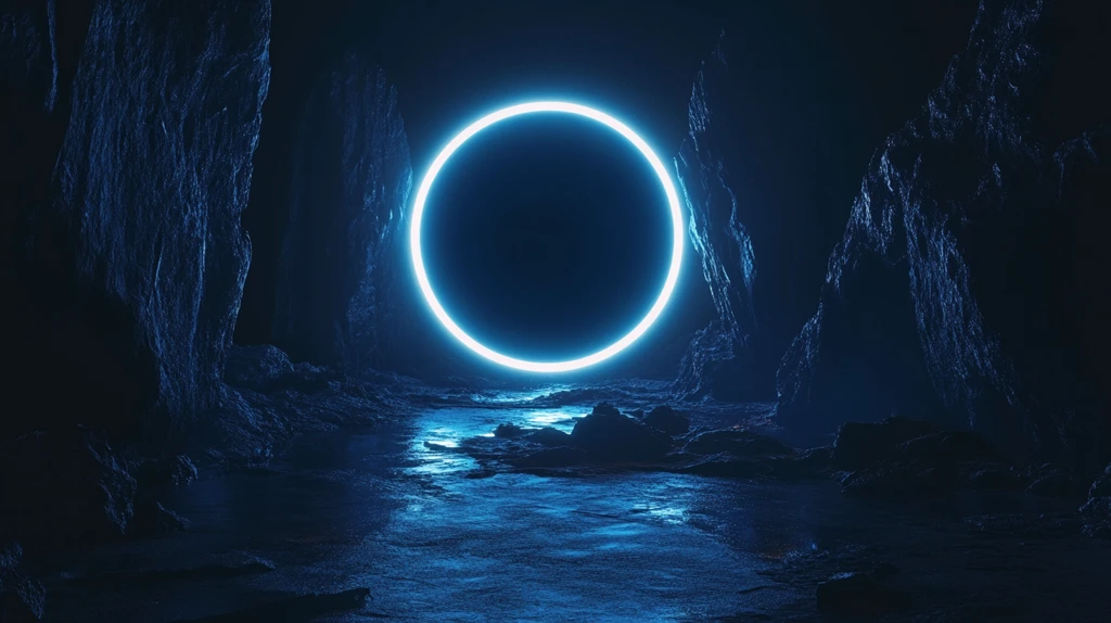 超大气圆形特效背景