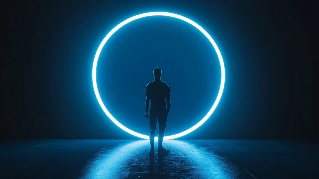 超大气圆形特效背景