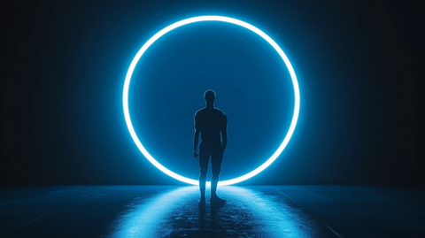 超大气圆形特效背景