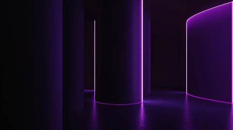 暗紫色高端场效果图