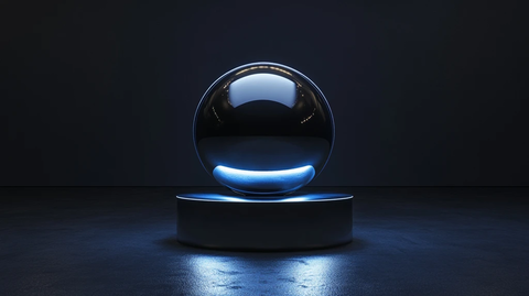 科技感水晶球