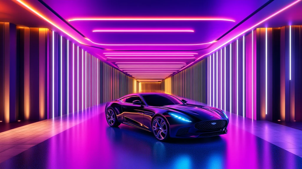 阿斯顿马丁汽车海报