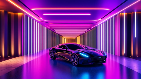 阿斯顿马丁汽车海报