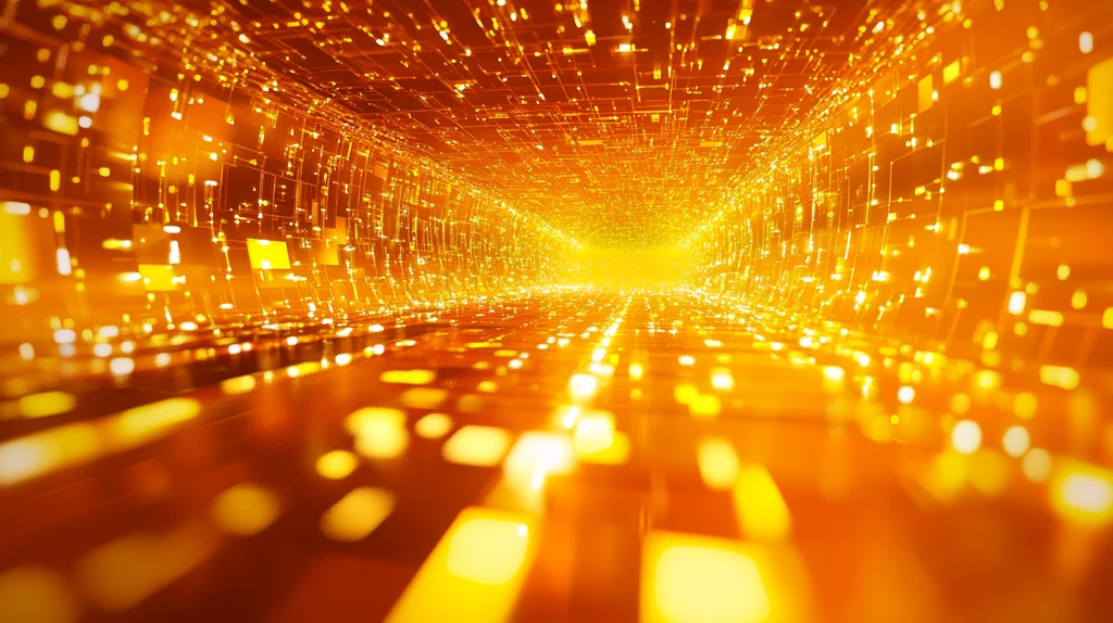 金色无限科技背景