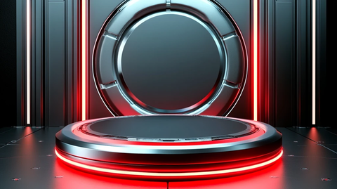 圆形科技舞台