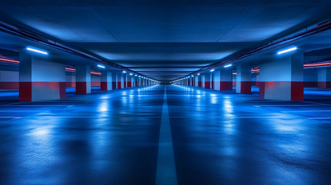 地下停车场场景