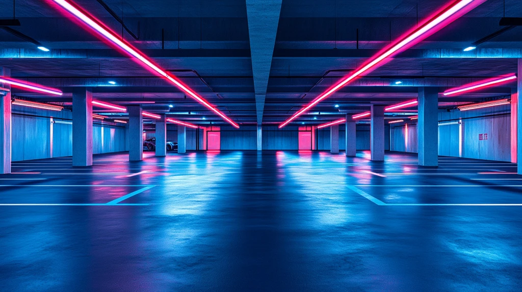 地下停车场场景