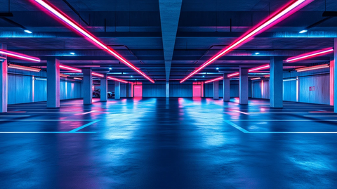 地下停车场场景