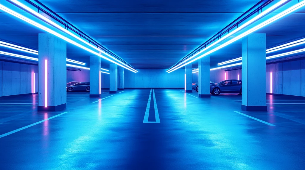 地下停车场场景
