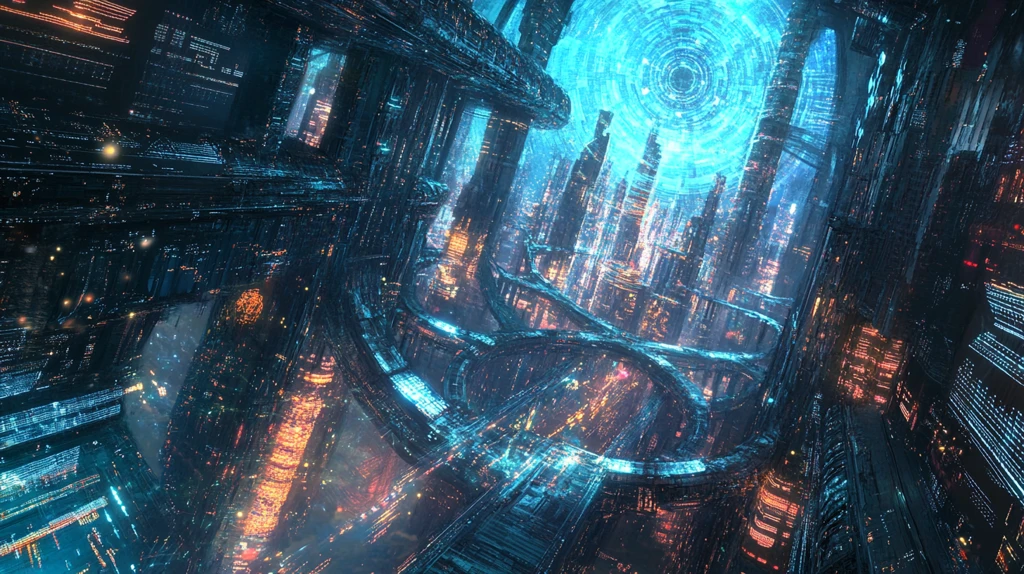 科幻背景科幻场景