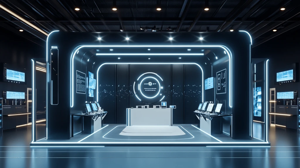 赛博朋克风格迎宾区