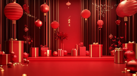 喜庆氛围渲染