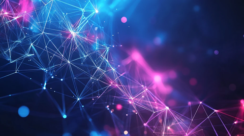 红蓝科技无限背景