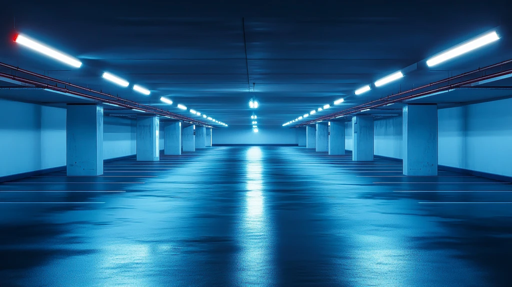 地下车库背景