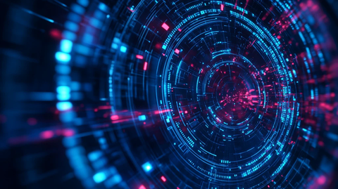 网络科技大数据背景