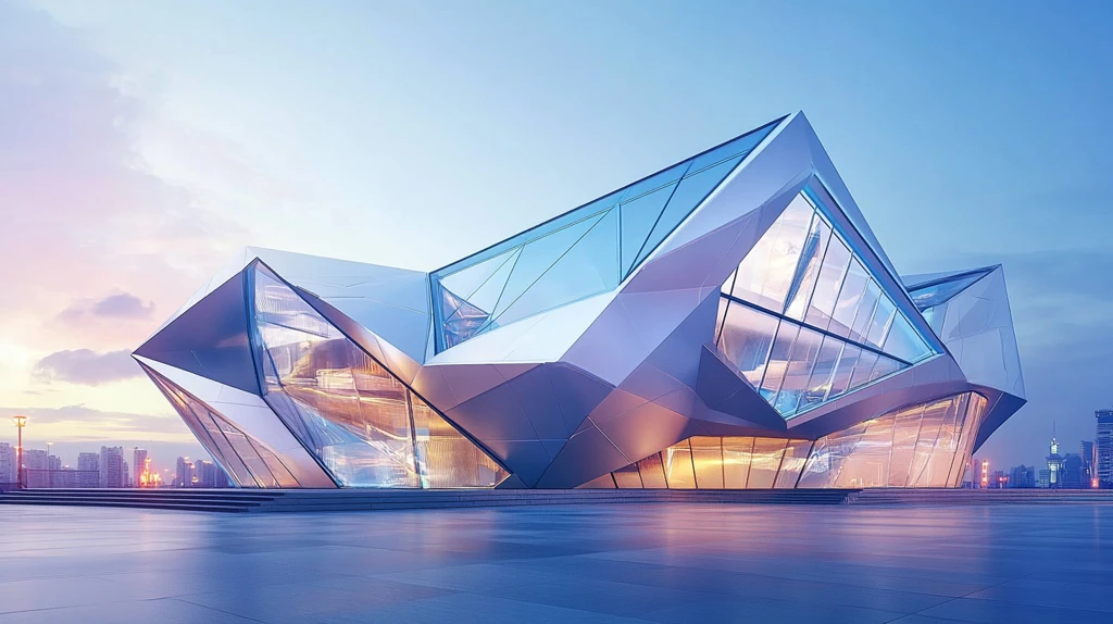 玻璃金属材质建筑