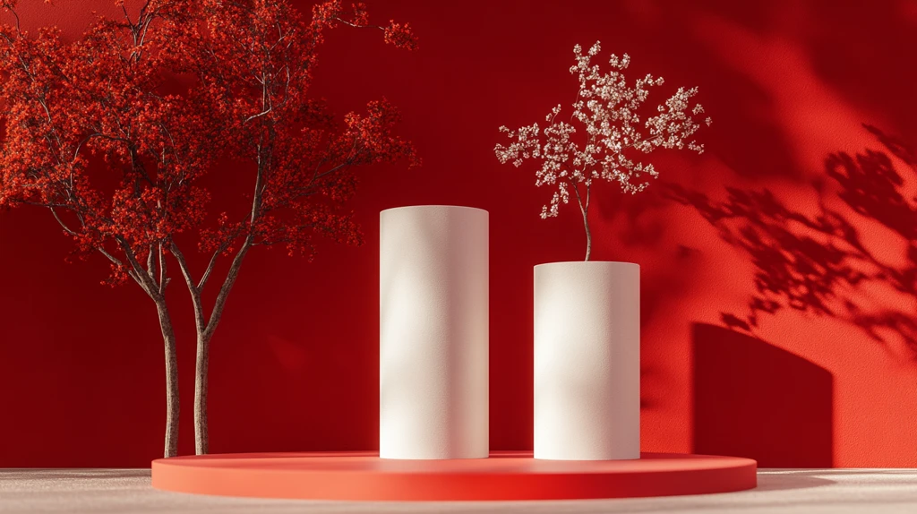 牛年促销展示台