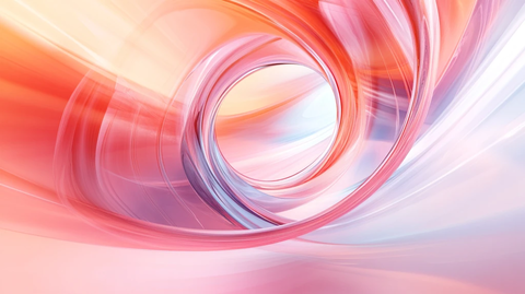 梦幻粉橙色背景