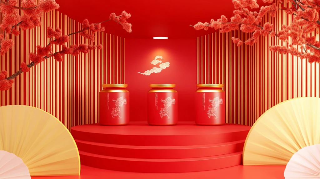 枸杞红糖罐设计