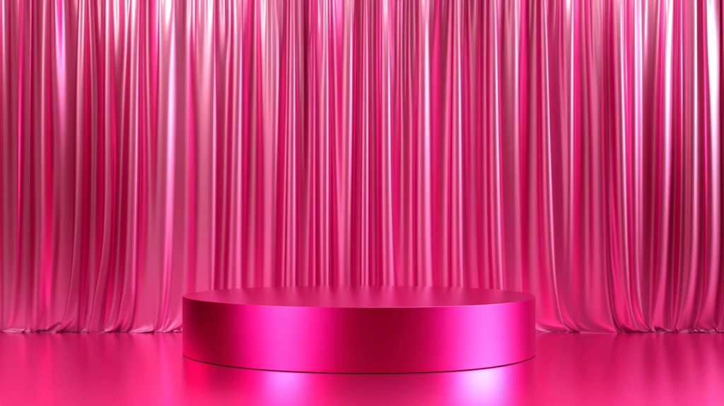 粉红色舞台