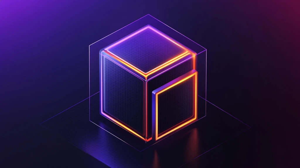 立体渐变发光体设计