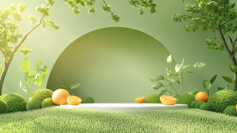 绿色健康背景元素