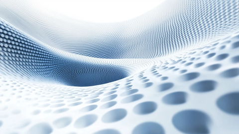 蓝色弯曲唯美科技