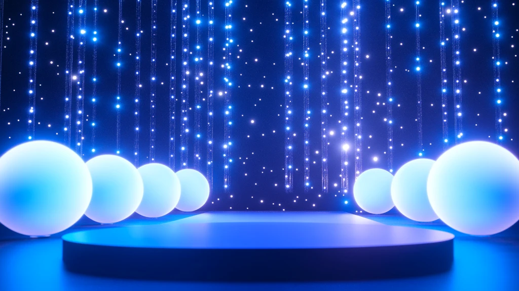 现代科技舞台背景
