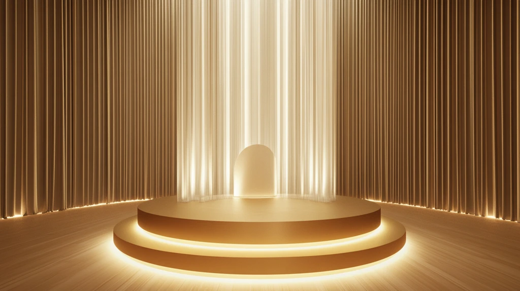 香槟色舞台背景