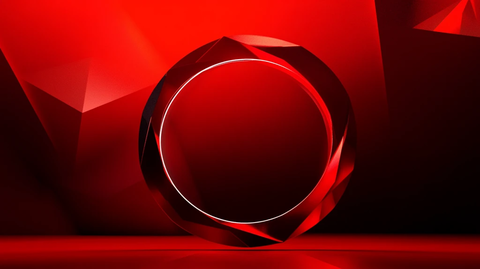 红黑立体背景钻石色彩