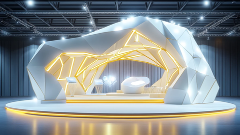 科技展板舞台美陈