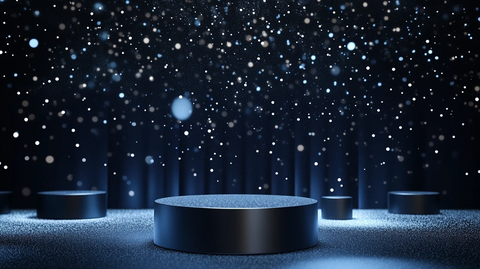 黑色科技舞台背景