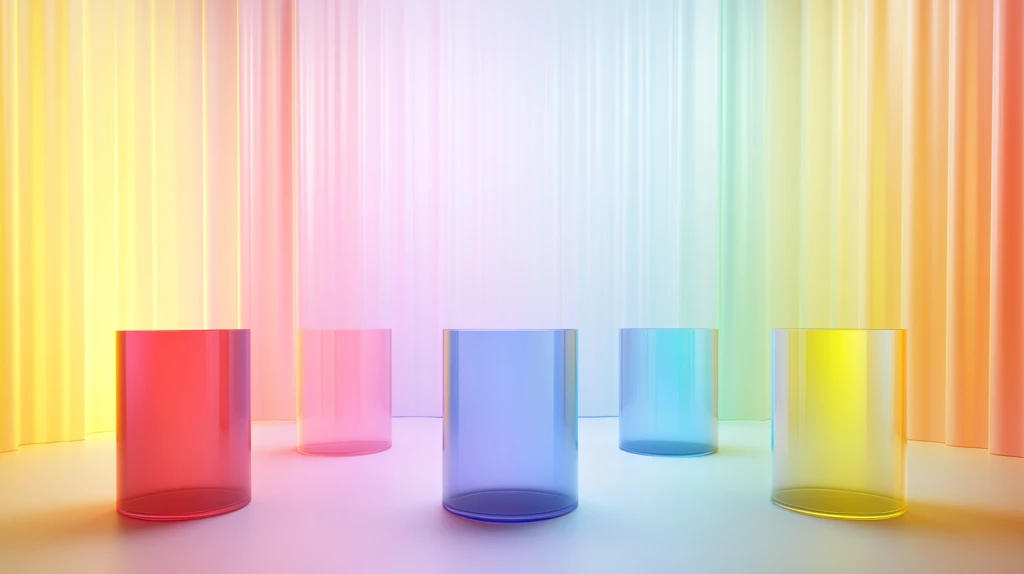 炫彩渐变展台背景