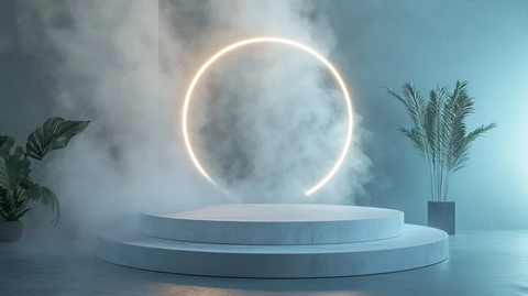 霓虹灯场景造型