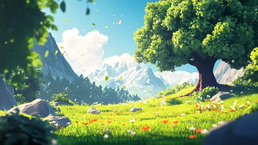 森系新风格场景