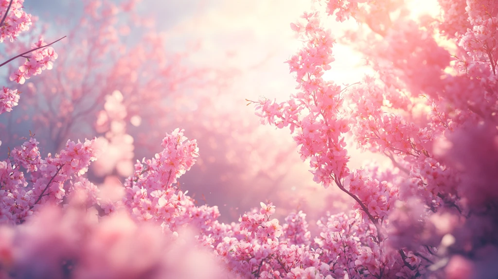 唯美梦幻梅花林