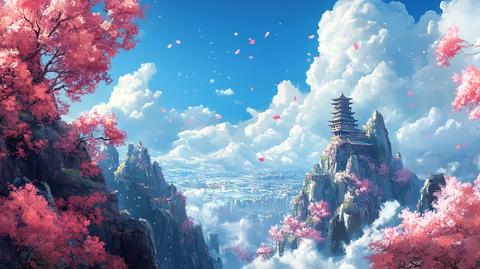 古风仙境天上宫阙