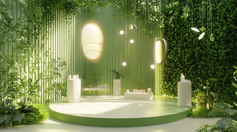 森系迎宾区设计