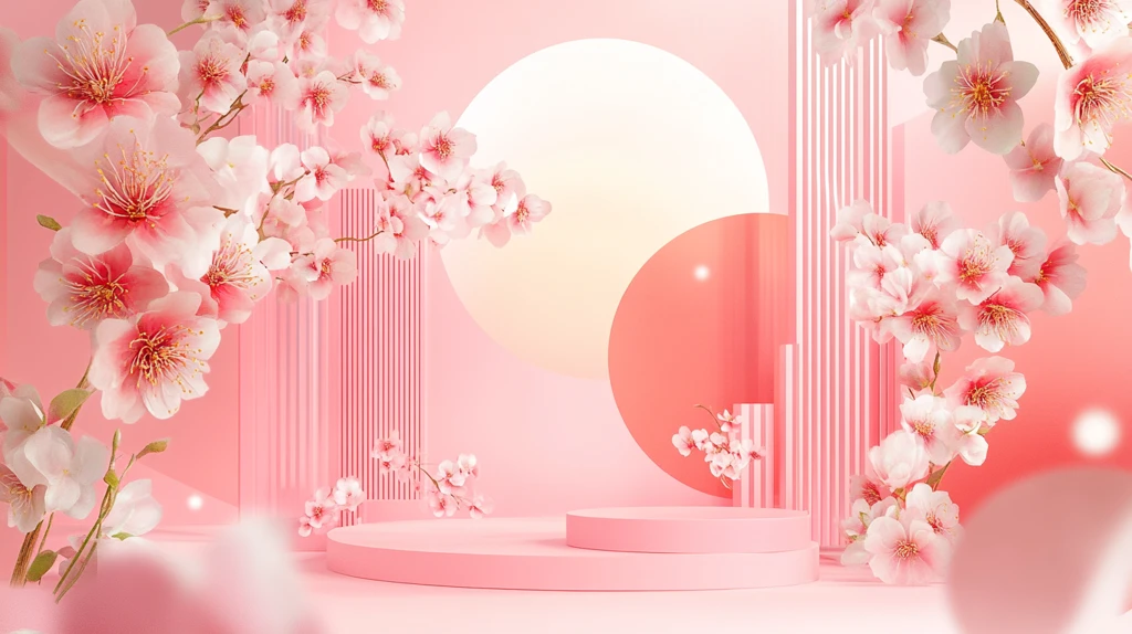 樱花节氛围设计